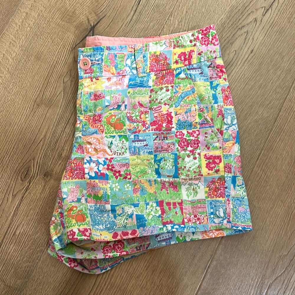 GUC women’s Lilly Pulitzer states shorts size 10